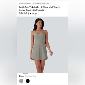 NWT Halara SoftlyZero Active Dress